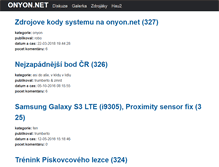 Tablet Screenshot of onyon.net